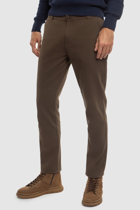 брюки из хлопка по цене 3990 руб вид справа