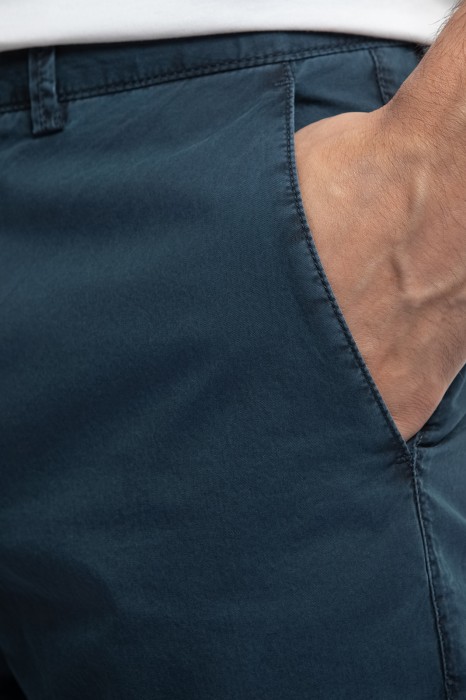 брюки из хлопка от бренда kanzler вид слева