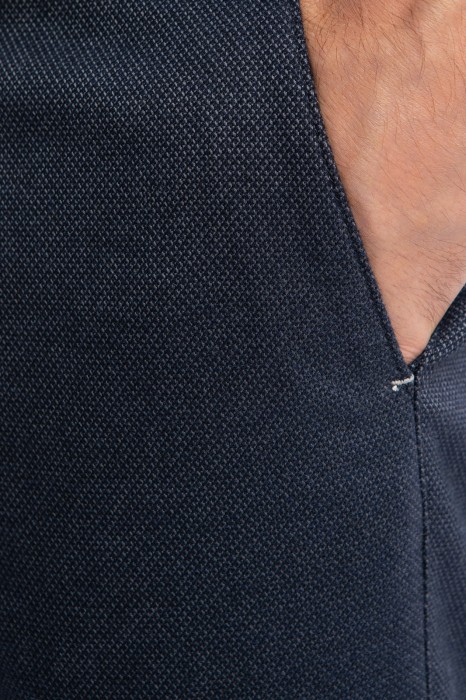 брюки из хлопка от бренда kanzler вид слева