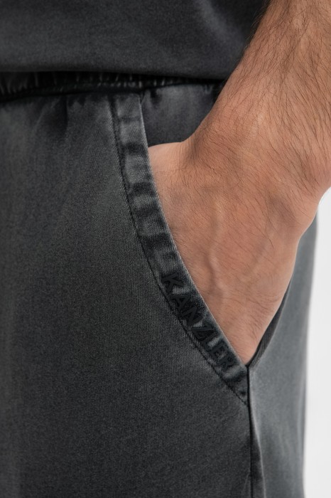 брюки из хлопка от бренда kanzler вид слева