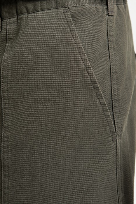 брюки из хлопка от бренда kanzler вид слева