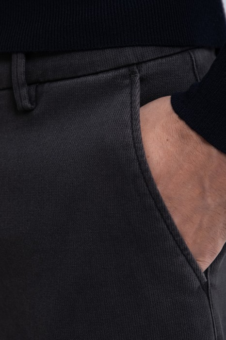 брюки из хлопка от бренда kanzler вид слева