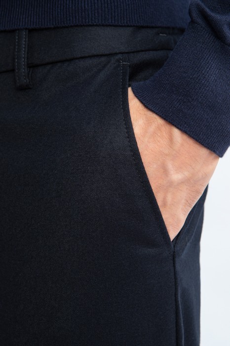 брюки из шерсти limited edition от бренда kanzler вид слева