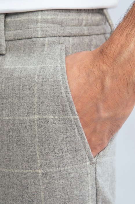 брюки из шерсти limited edition от бренда kanzler вид слева