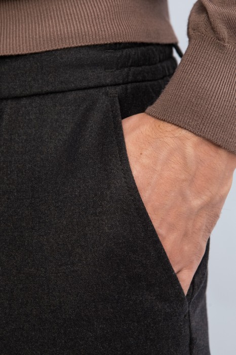 брюки из шерсти limited edition от бренда kanzler вид слева