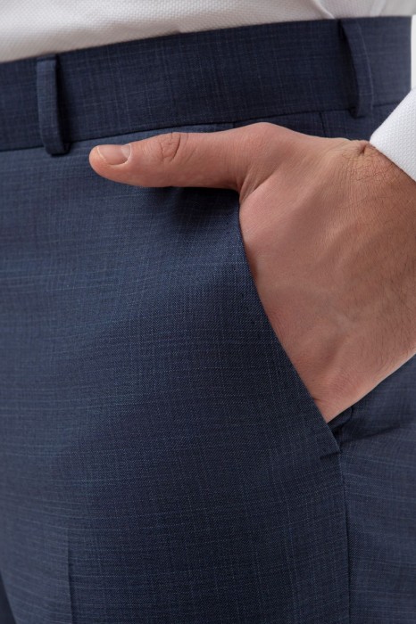 брюки из шерсти с водоотталкивающей обработкой от бренда kanzler вид слева