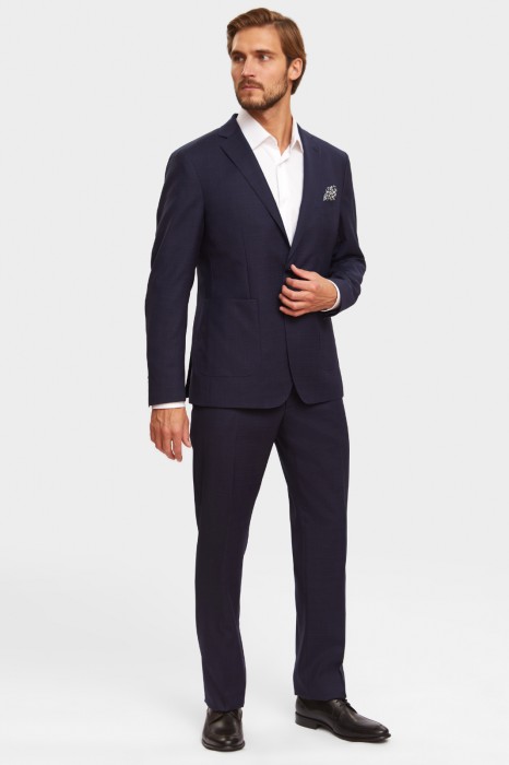 брюки из шерсти с возможностью машинной стирки по цене 9990 руб вид справа