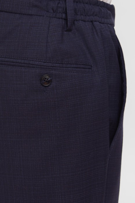 брюки из шерсти с возможностью машинной стирки от бренда kanzler вид слева