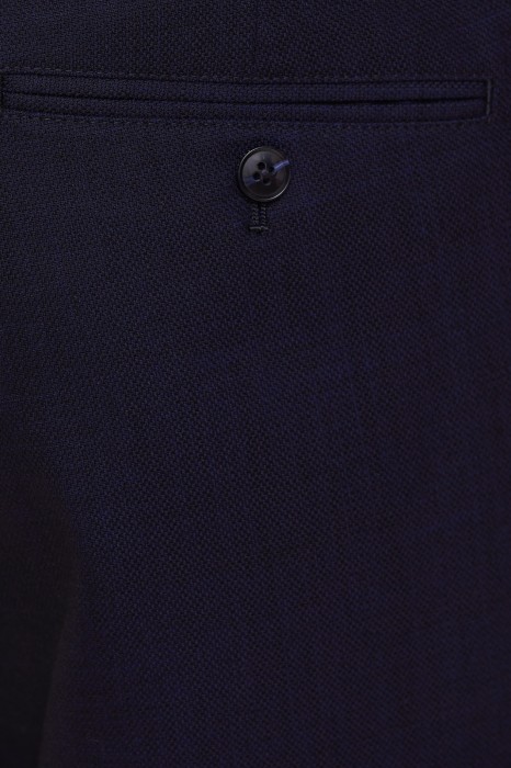 брюки из шерсти, устойчивой к сминанию от бренда kanzler вид слева