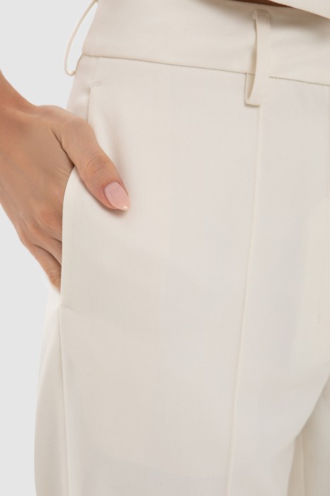 брюки из смесовой шерсти от бренда kanzler вид слева