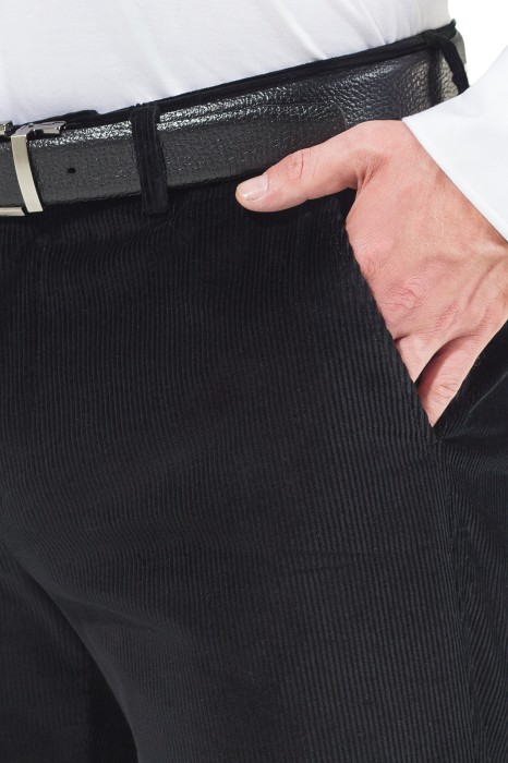 брюки из вельвета limited edition от бренда kanzler вид слева