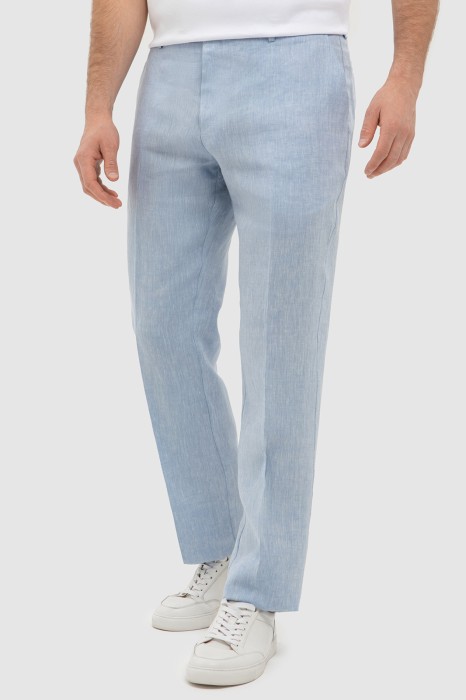 брюки изо льна по цене 7990 руб вид справа