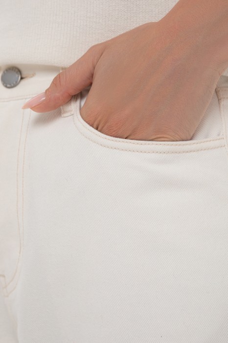 брюки-карго из хлопка от бренда kanzler вид слева