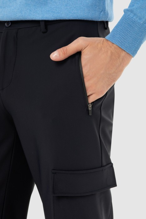 брюки-карго от бренда kanzler вид слева