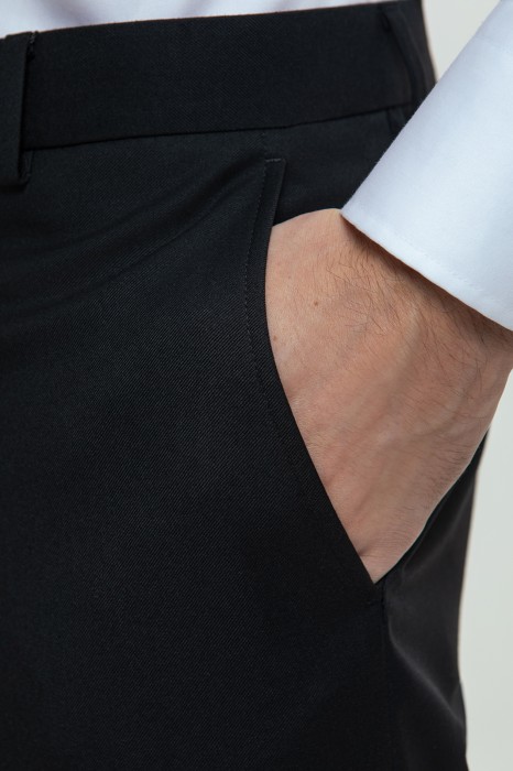 брюки классические под смокинг от бренда kanzler вид слева