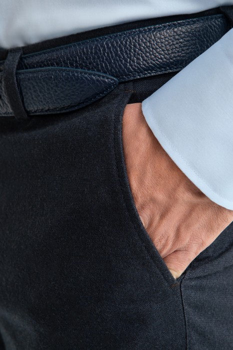 брюки классические от бренда kanzler вид слева