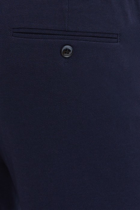 брюки костюмные прилегающего кроя от бренда kanzler вид слева