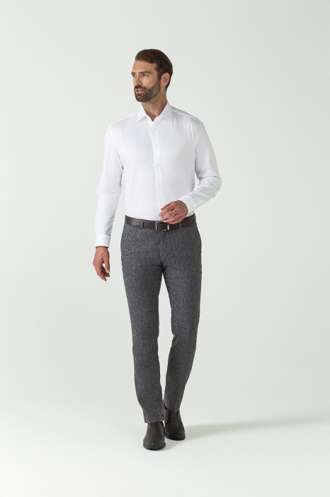 брюки limited edition из итальянской шерстяной ткани bottoli из россии вид сбоку