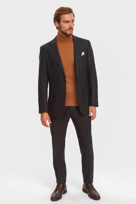 брюки limited edition в клетку из шерсти и кашемира, устойчивые к сминанию по цене 8990 руб вид справа