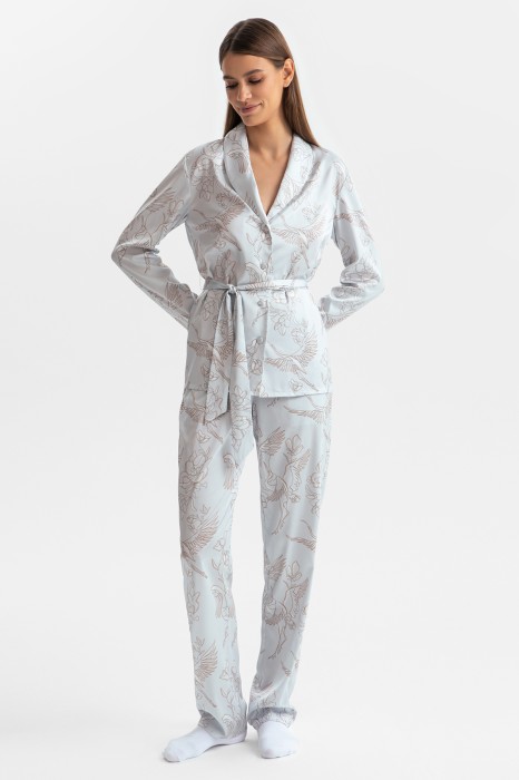 брюки пижамные из россии вид сбоку