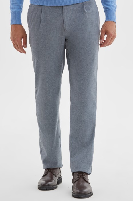 брюки с узором шеврон фотография