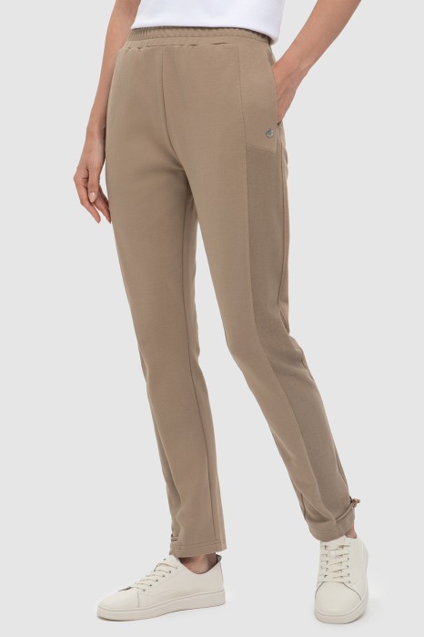 брюки спортивные из хлопка из россии вид сбоку