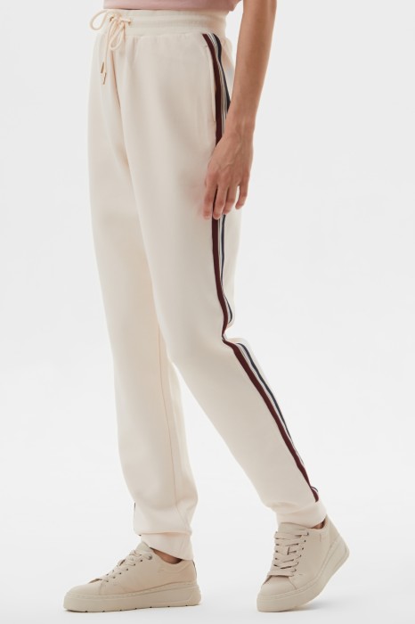 брюки спортивные из хлопка от бренда kanzler вид слева