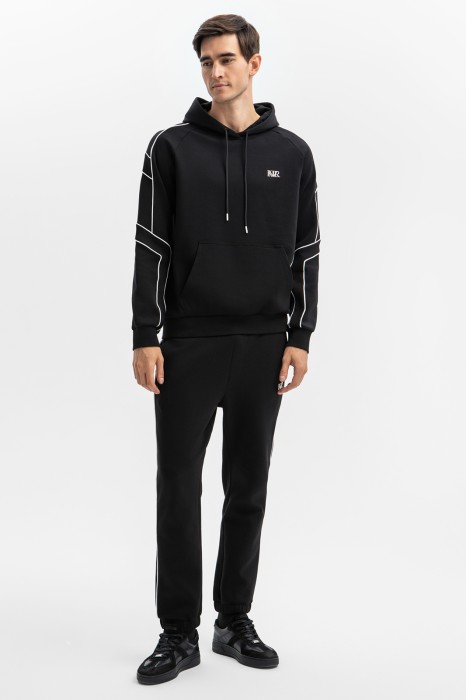 брюки спортивные из хлопка из россии вид сбоку