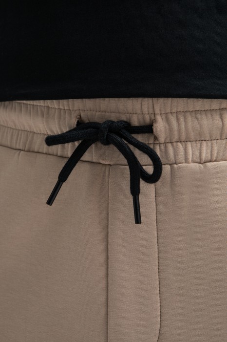 брюки спортивные из хлопка от бренда kanzler вид слева