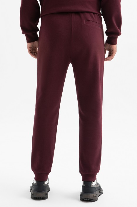 брюки спортивные из хлопка из россии вид сбоку