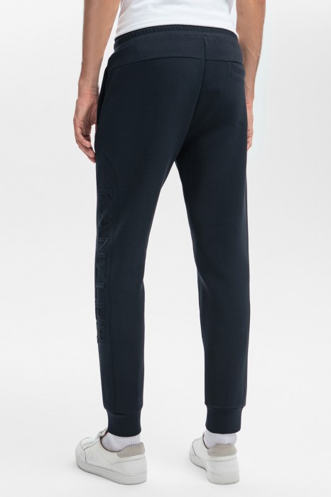 брюки спортивные из хлопка из россии вид сбоку