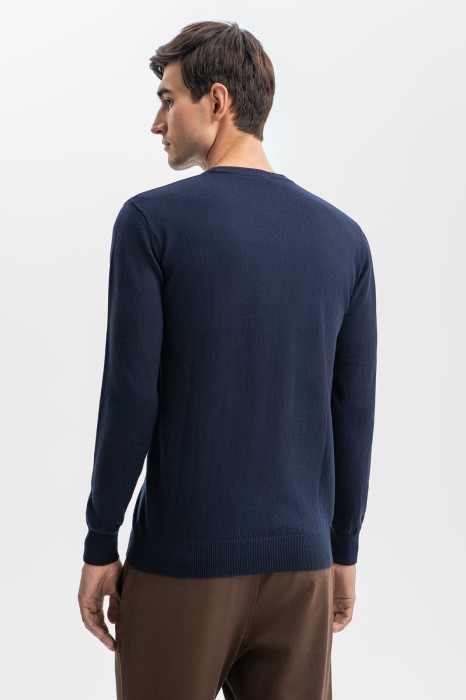 джемпер из хлопка и кашемира по цене 5990 руб вид справа