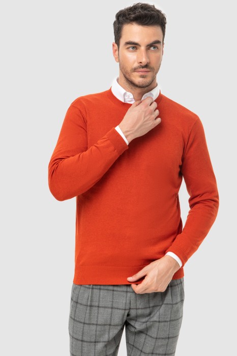 джемпер из хлопка и кашемира фотография