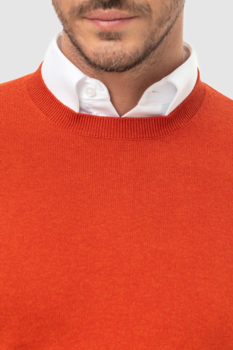 джемпер из хлопка и кашемира от бренда kanzler вид слева