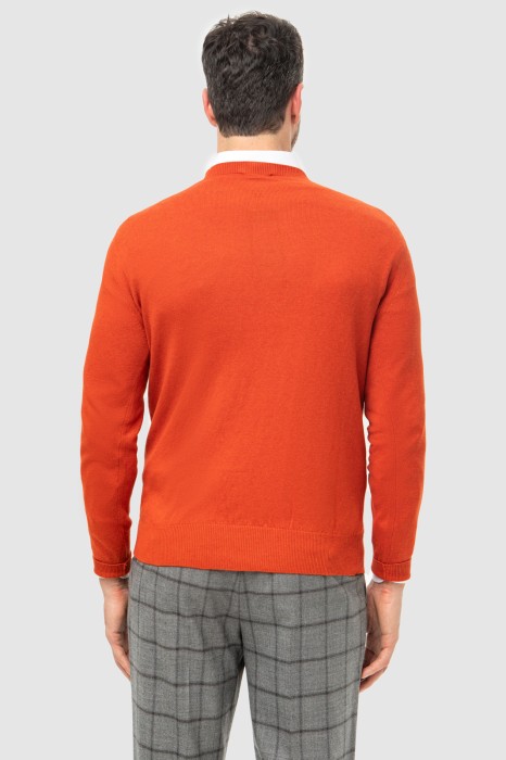 джемпер из хлопка и кашемира по цене 5990 руб вид справа