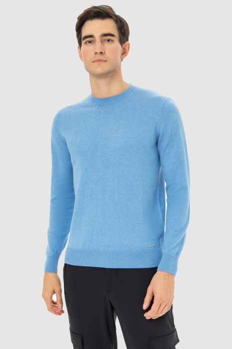 джемпер из хлопка и кашемира фотография