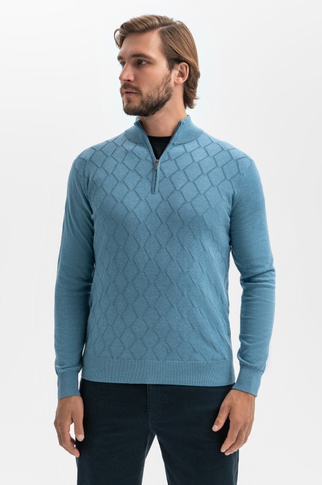 джемпер из хлопка и кашемира по цене 7990 руб вид справа