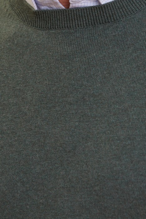 джемпер из хлопка и кашемира от бренда kanzler вид слева
