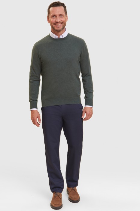 джемпер из хлопка и кашемира по цене 7990 руб вид справа