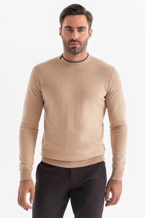 джемпер из хлопка и кашемира по цене 6990 руб вид справа