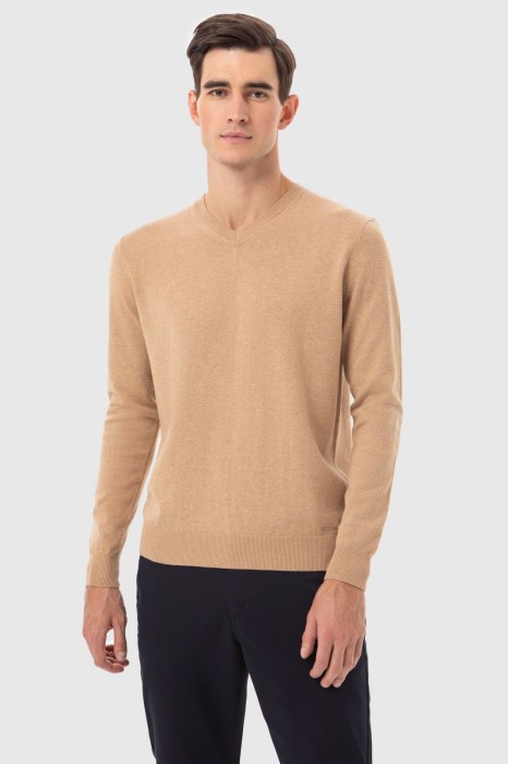 джемпер из хлопка пима фотография