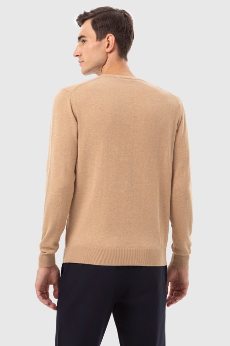 джемпер из хлопка пима по цене 3990 руб вид справа