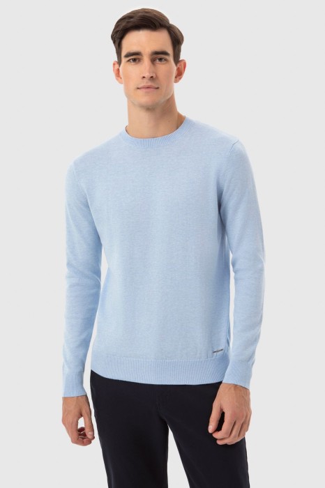 джемпер из хлопка пима фотография