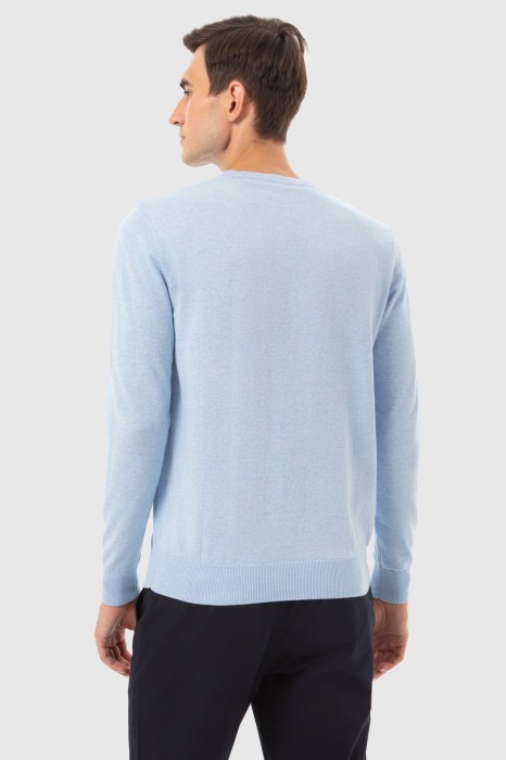 джемпер из хлопка пима по цене 3990 руб вид справа