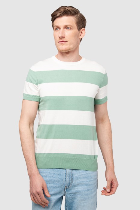 джемпер из хлопка пима фотография