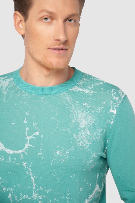 джемпер из хлопка пима от бренда kanzler вид слева