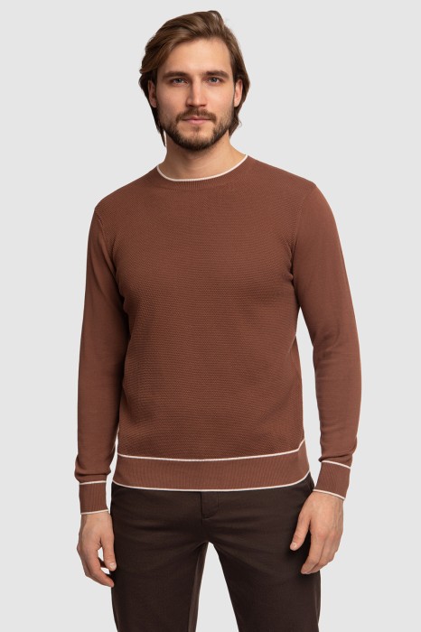 джемпер из хлопка пима фотография