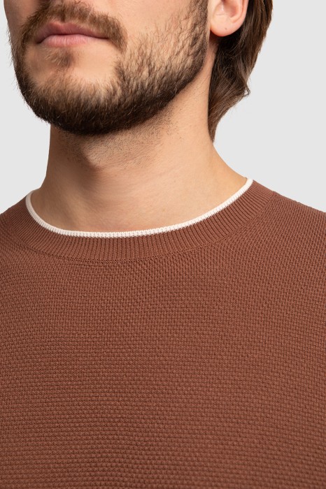 джемпер из хлопка пима от бренда kanzler вид слева