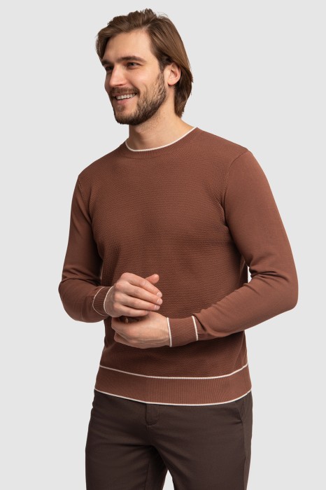 джемпер из хлопка пима из россии вид сбоку