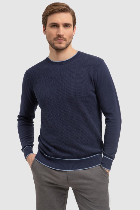 джемпер из хлопка пима фотография